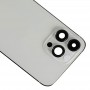Per iPhone 14 Pro Max Cover posteriore batteria con tasti laterali e vassoio scheda, Versione:Versione cinese (Argento)