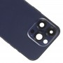 עבור iPhone 14 Pro Max כיסוי גב סוללה עם מפתחות צד ומגש כרטיסים, גרסה: CE גרסת האיחוד האירופי (סגול)