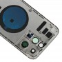 Pro iPhone 14 Pro Max zadní kryt baterie s bočními klávesami a přihrádkou na kartu, verze: CE verze EU (stříbrná)