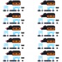 10 סטים רמקול צלצול זמזם רשת חסינת אבק לאייפון 14 פרו (שחור)