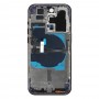 Per iPhone 14 Pro Cover posteriore batteria con cavo flessibile di alimentazione + volume + modulo di ricarica wireless, versione: versione cinese (viola)