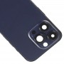 Для iPhone 14 Pro Задня кришка батареї з живленням + гнучким кабелем гучності + модулем бездротового заряджання, версія: версія CE EU (фіолетова)