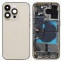 适用于iPhone 14 Pro电池后盖组件，版本：中国版（金色）