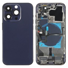 For iPhone 14 Pro Battery Back Cover Assembly, Version:US Version(Purple)