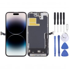 For iPhone 14 Pro Soft DD OLED LCD Screen with Digitizer Full Assembly, Remove IC Need Professional Repair
