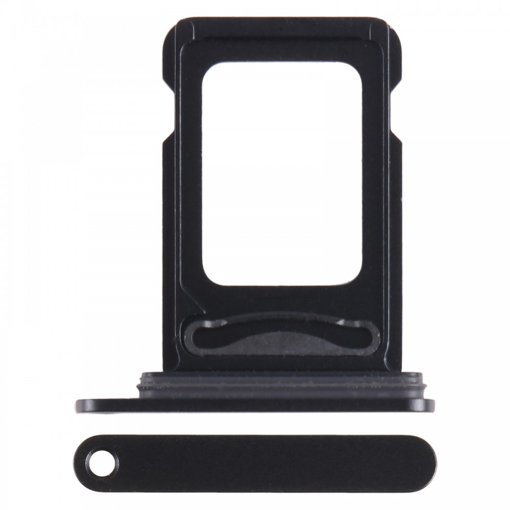 Per iPhone 15 SIM + vassoio scheda SIM (nero)