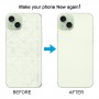 For iPhone 15 Glass Battery Back Cover(Green)