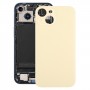 Per iPhone 15 Cover posteriore batteria in vetro (giallo)
