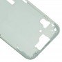 Pour iPhone 15 Plaque de lunette de cadre central avec touches latérales + plateau de carte, version: version CE EU (vert)