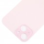 Pro iPhone 15 Plus Skleněný zadní kryt baterie (růžový)