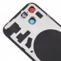 Do iPhone'a 15 Plus Szklana tylna pokrywa baterii z osłoną obiektywu aparatu (czarna)