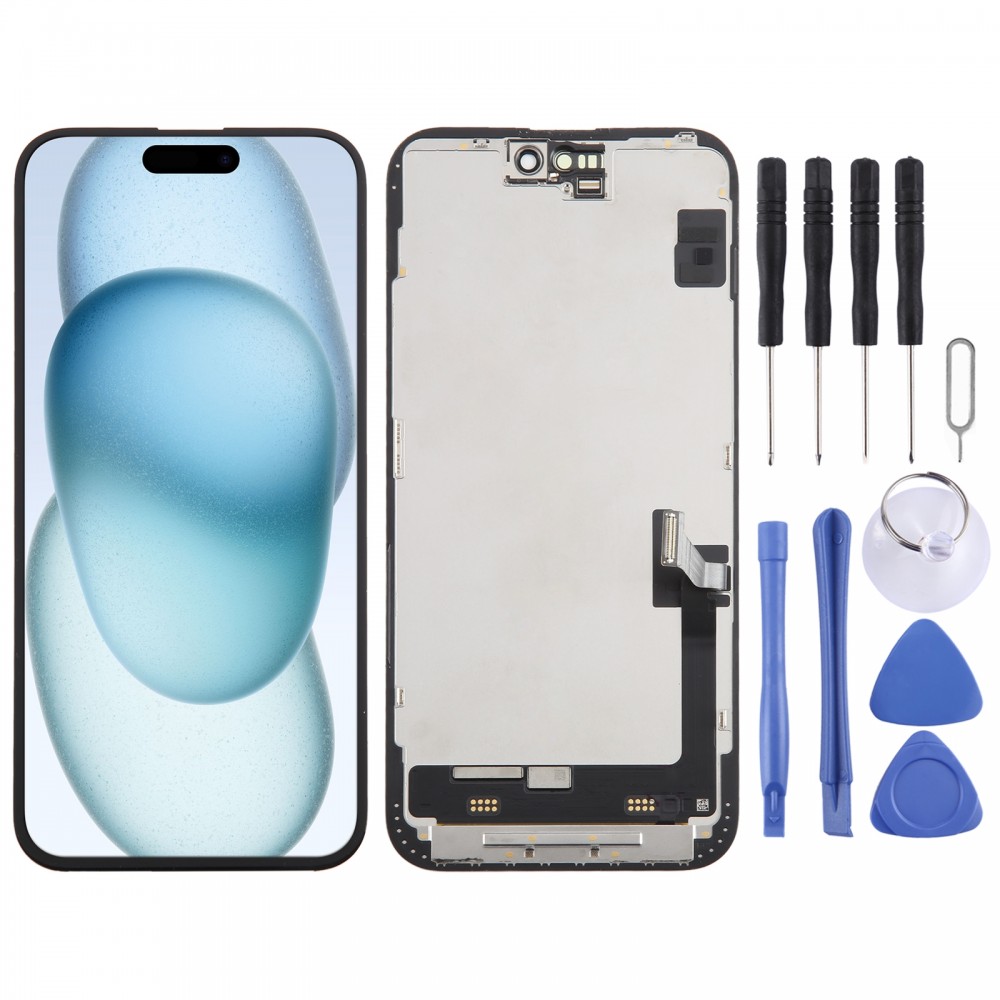 iPhone 15 Plus eredeti LCD képernyőhöz, teljes összeszereléssel digitalizálva