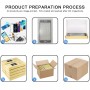 iPhone 15 Plus フロントスクリーン外側ガラスレンズ OCA 光学的に透明な接着剤付き