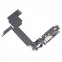 För iPhone 15 Pro Max Original Laddningsport Flex-kabel (svart)