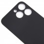 Pro iPhone 15 Pro Max Glass zadní kryt baterie (černý)