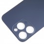 Dla iPhone 15 Pro Max szklana tylna pokrywa baterii (niebieska)