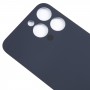 Per iPhone 15 Pro Max Facile sostituzione del coperchio della batteria posteriore in vetro con foro grande per fotocamera (blu)