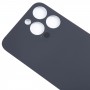 For iPhone 15 Pro Max Easy Replacement Big Camera Hole Glass Back Battery Cover(Titanium)