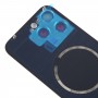 עבור iPhone 15 Pro Max כיסוי אחורי לסוללה עם כיסוי עדשת מצלמה + מגנט MagSafe (שחור)