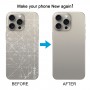 Do iPhone'a 15 Pro Max Tylna pokrywa baterii z osłoną obiektywu aparatu + magnes MagSafe (tytan)