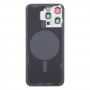 Für iPhone 15 Pro Glas-Akku-Rückseite mit Kamera-Objektiv-Abdeckung (blau)