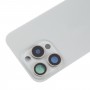 Pro iPhone 15 Pro zadní kryt baterie s krytem objektivu fotoaparátu + magnet MagSafe (titan)
