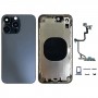 Задня кришка з імітацією зовнішнього вигляду iP15 Pro для iPhone XR (синя)
