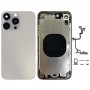 Hátsó borító iP15 Pro megjelenését imitálva iPhone XR-hez (titánszürke)