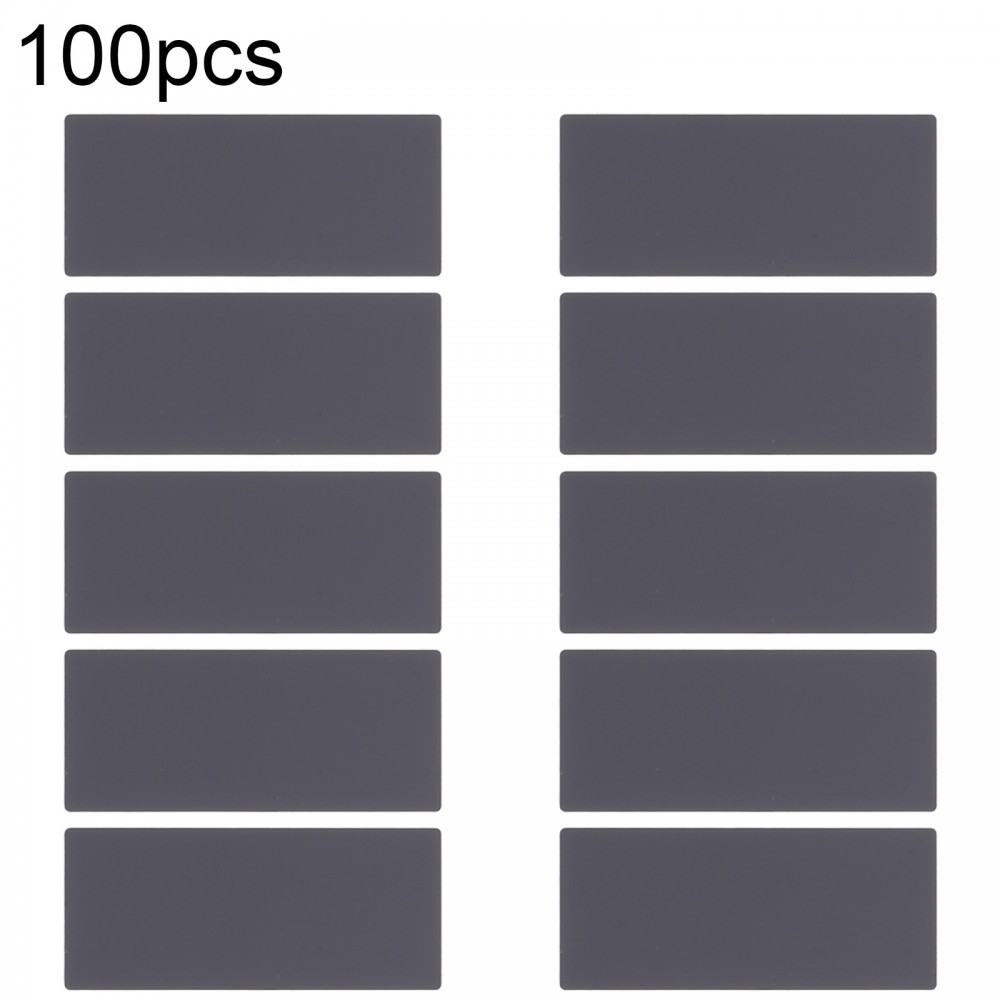 Pour iPhone X / XS Max 100set batterie autocollant de bande adhésive noire