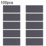 Pour iPhone X / XS Max 100set batterie autocollant de bande adhésive noire
