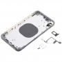 Rückseitige Abdeckung mit Nachahmung des iP15 Pro Max für iPhone XS Max (Schwarz)