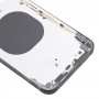 Rückseitige Abdeckung mit Nachahmung des iP15 Pro Max für iPhone XS Max (Schwarz)