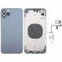 Hátsó borító iP15 Pro Max megjelenését imitálva iPhone XS Maxhez (kék)