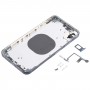 Hátsó borító iP15 Pro Max megjelenését imitálva iPhone XS Maxhez (kék)