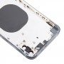 Hátsó borító iP15 Pro Max megjelenését imitálva iPhone XS Maxhez (kék)