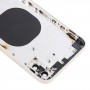 iPhone XS Max用iP14 Pro Maxを模したバックカバー(ゴールド)