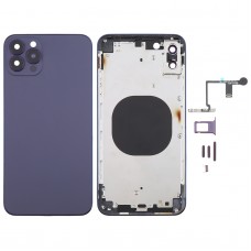 Back Cover with Appearance Imitation of iP14 Pro Max for iPhone XS Max(Purple) 
