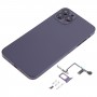 Tylna okładka z wyglądem imitującym iP14 Pro Max do iPhone'a XS Max (fioletowa)