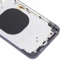Tylna okładka z wyglądem imitującym iP14 Pro Max do iPhone'a XS Max (fioletowa)
