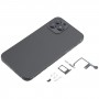 Cover posteriore con imitazione dell'aspetto dell'iP15 Pro per iPhone XS (nero)