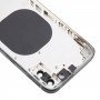 Cover posteriore con imitazione dell'aspetto dell'iP15 Pro per iPhone XS (nero)