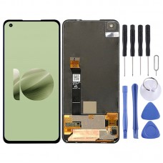 За Asus Zenfone 10 AI232 AMOLED Материал Оригинален LCD екран с дигитайзер Пълен монтаж