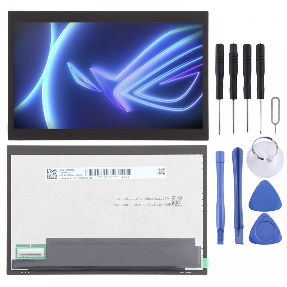 Do ekranu LCD Asus Rog Ally-RC71L-NH005W z pełnym zespołem Digitizer