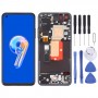 Pro Asus Zenfone 9 9Z AI2202 Originální digitizér LCD obrazovky Celá sestava s rámem (černá)