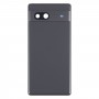 Google Pixel 7A originaalaku tagakaane jaoks koos kaamera objektiivi kattega (must)