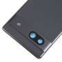 Google Pixel 7A originaalaku tagakaane jaoks koos kaamera objektiivi kattega (must)