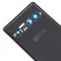 Google Pixel 7A originaalaku tagakaane jaoks koos kaamera objektiivi kattega (must)