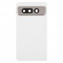 Para Google Pixel Fold Tapa trasera de batería original con cubierta de lente de cámara (blanco)