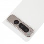 Para Google Pixel Fold Tapa trasera de batería original con cubierta de lente de cámara (blanco)