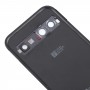Per Google Pixel 8a Cover posteriore batteria originale con copriobiettivo fotocamera (nero)